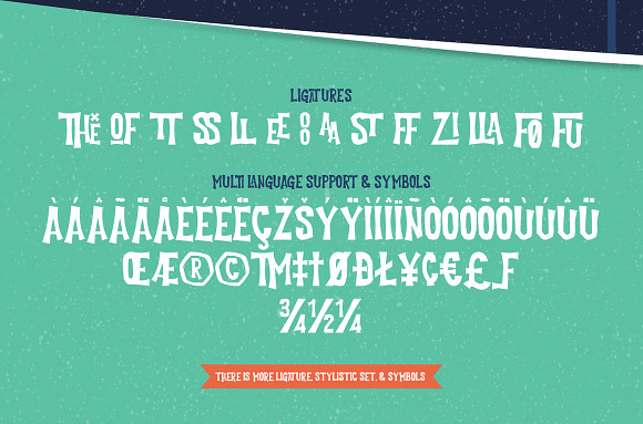 Cutlass Typeface + Bonus in Scary Fonts - product preview 2