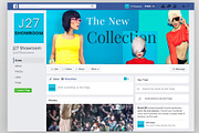 Fashion Store Facebook Cover PSD