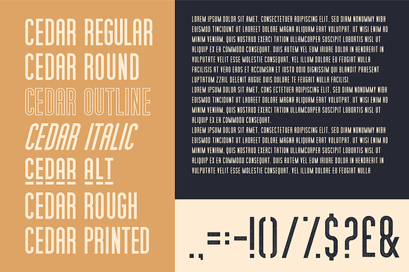 Cedar Ridge, 7 Styles! in Sans-Serif Fonts - product preview 2