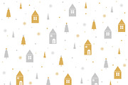Christmas pattern background design