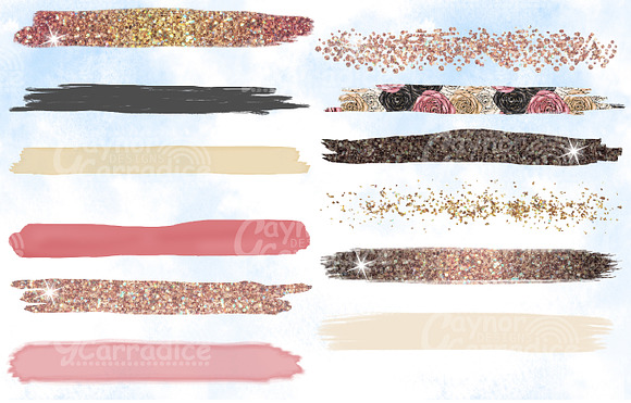 New year brushes collection in Textures - product preview 1