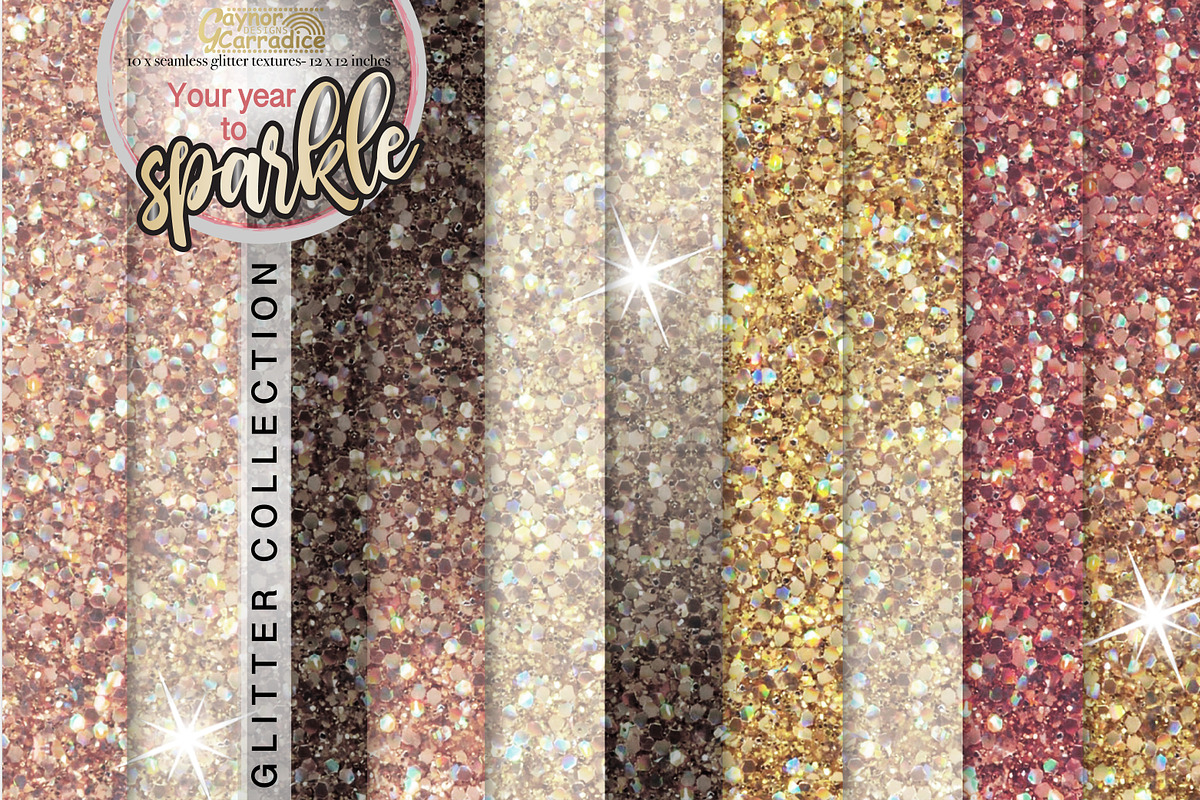 New Year Glitter Collection in Textures - product preview 8