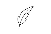 Feather pen icon