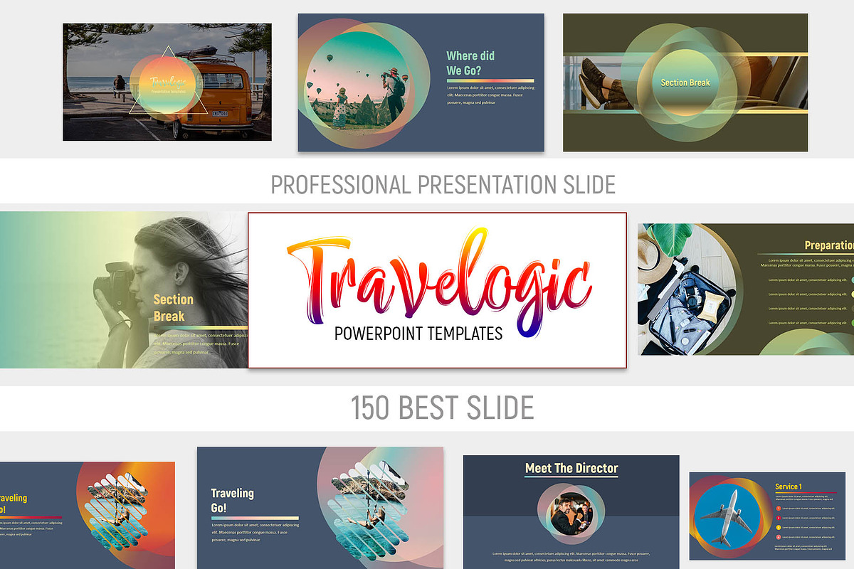 Travelogic Powerpoint Templates in PowerPoint Templates - product preview 8