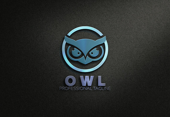 Owl Logo in Logo Templates - product preview 3
