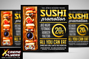 Sushi Promotion Flyer