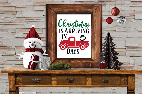 Christmas Countdown SVG Bundle in Illustrations - product preview 1