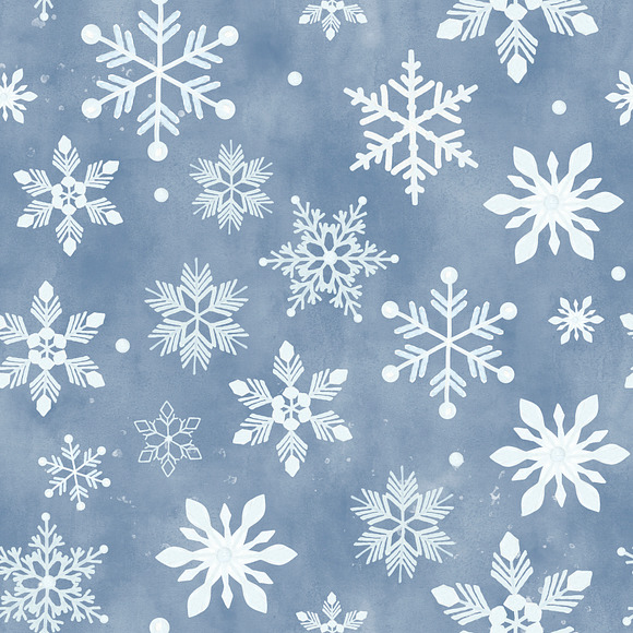14 piece Snowflake Bundle in Illustrations - product preview 3
