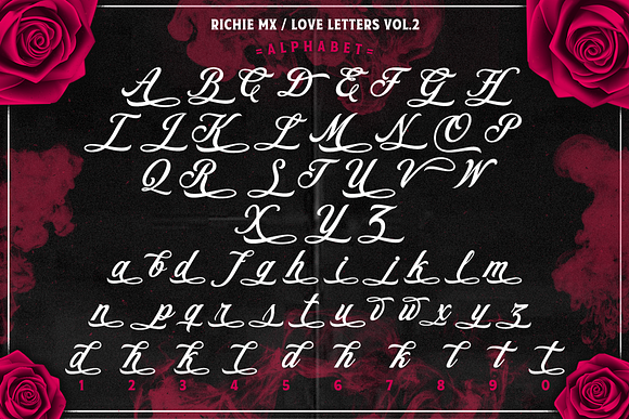 Love Letters (Script Font) in Lettering Fonts - product preview 2