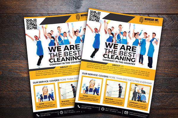 Cleaning Service Company Flyer
