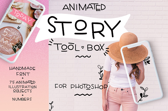 animated instagram story | tool box in Instagram Templates - product preview 9