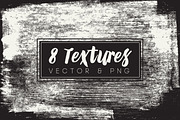 8 Vector & PNG Texture Pack