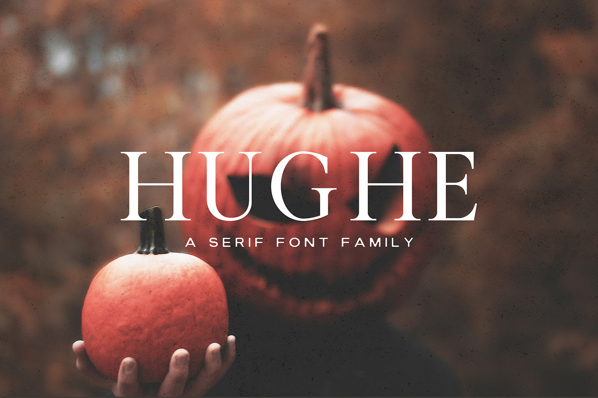 Hughe Serif Font Family in Serif Fonts - product preview 8