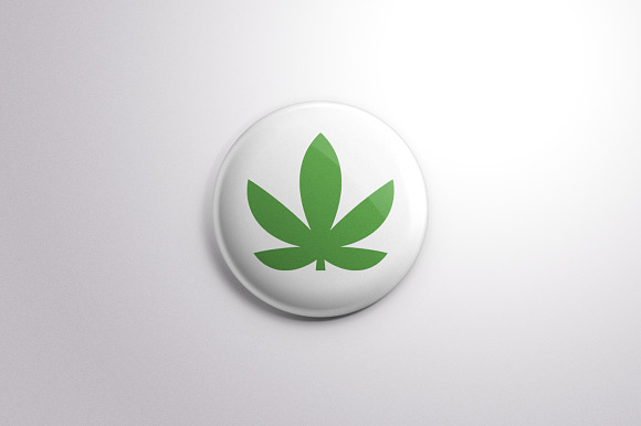 Cannabis Logo Template in Logo Templates - product preview 1