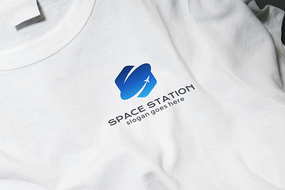 Rocket logo template, spaceship (6) in Logo Templates - product preview 2