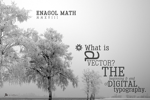Enagol Math Rounded -4 fonts- in Slab Serif Fonts - product preview 3