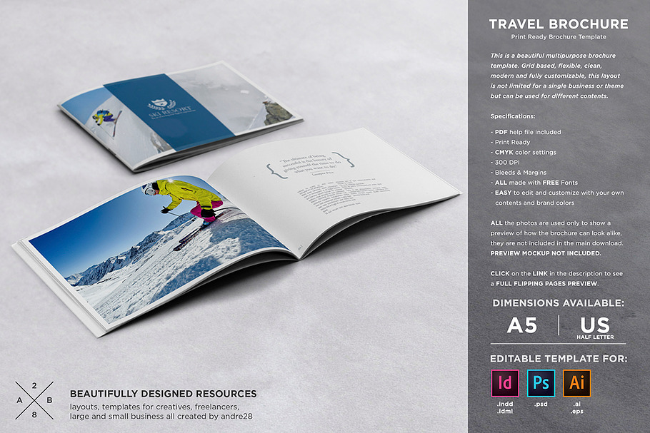 Travel / Holiday Brochure Template