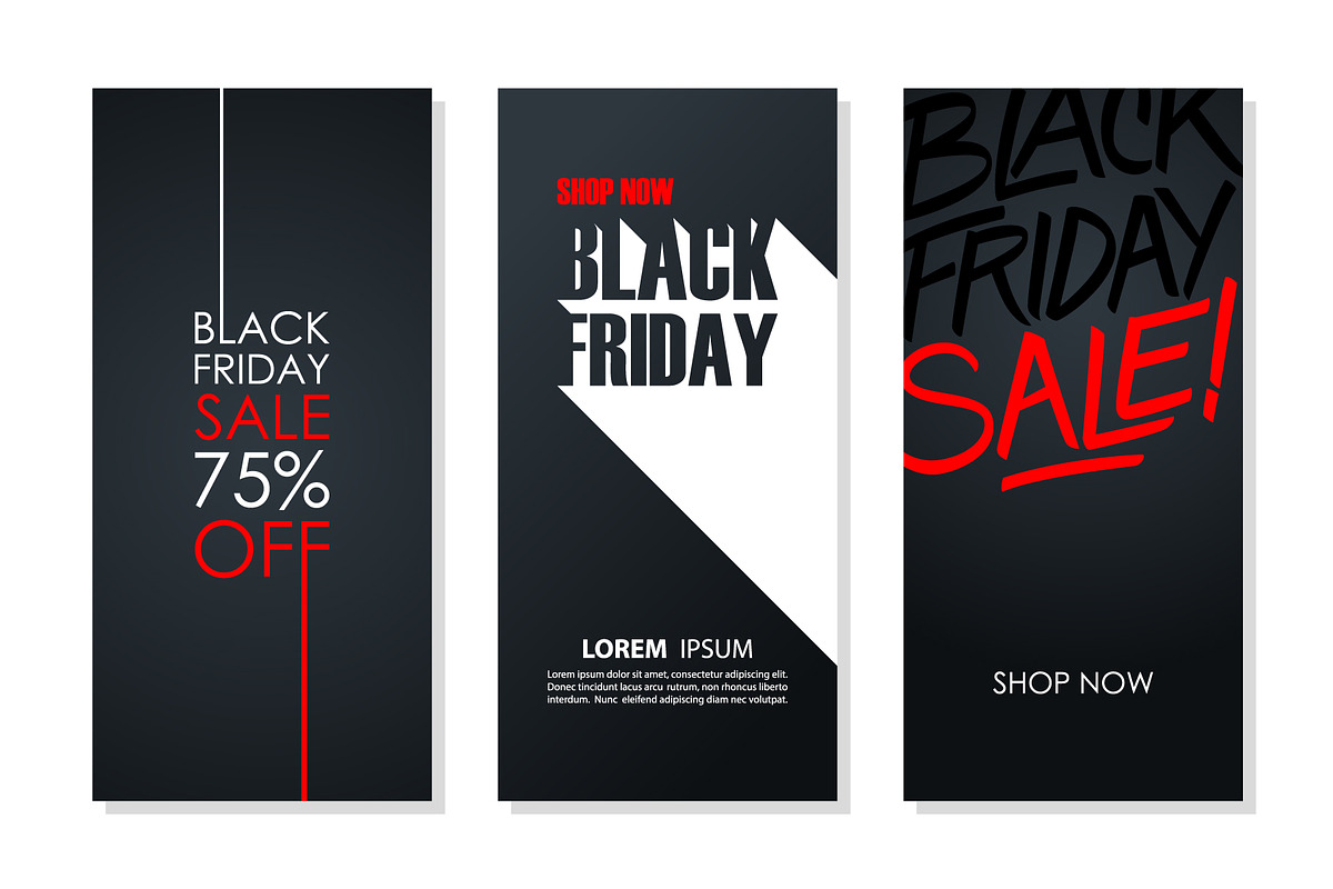 Black Friday Sale Flyers in Graphics - product preview 8