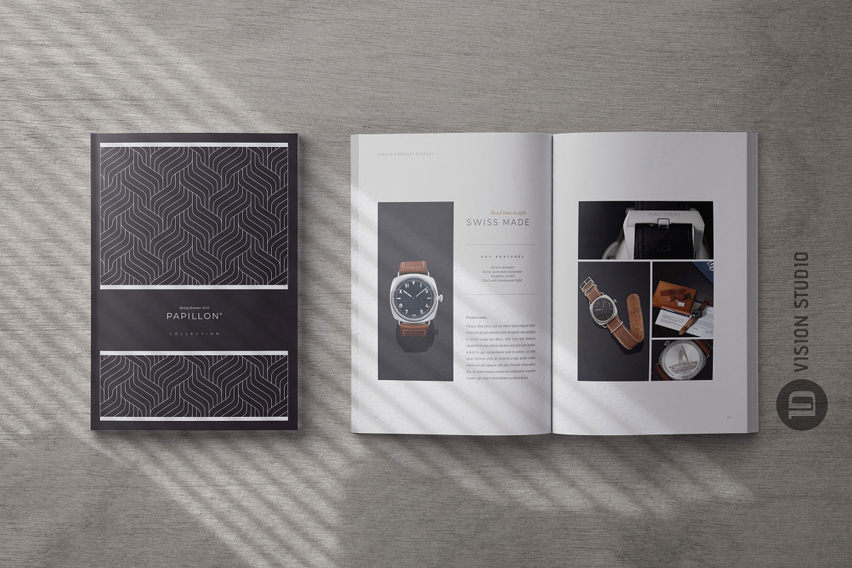 Luxury Brochure Catalog in Brochure Templates - product preview 8