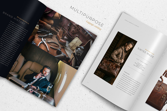 Luxury Brochure Catalog in Brochure Templates - product preview 3