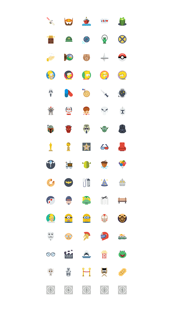 SMASHICONS - 320+ Movie Icons - in Movie Icons - product preview 4