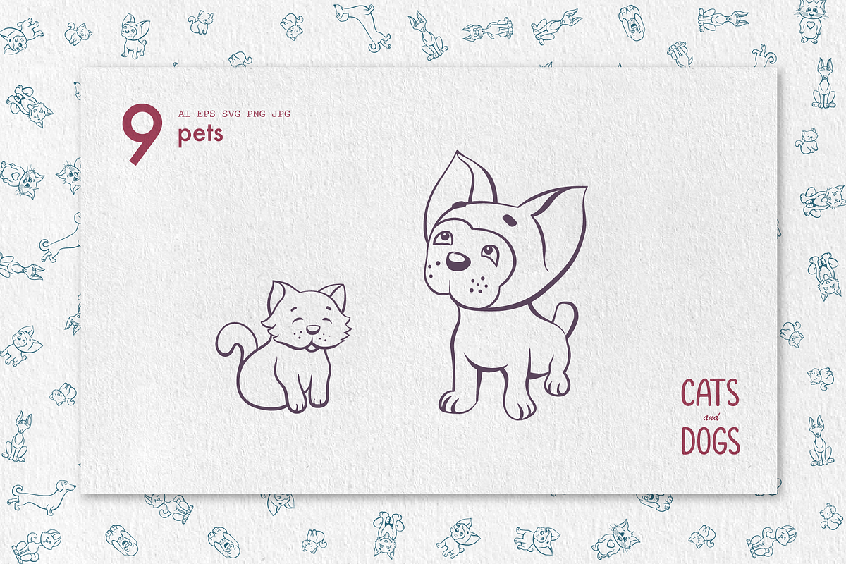 Ink Pets in Illustrations - product preview 8