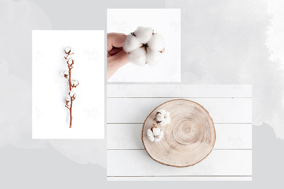 Cotton stock photography bundle in Product Mockups - product preview 1