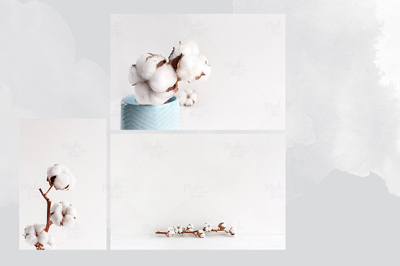 Cotton stock photography bundle in Product Mockups - product preview 2