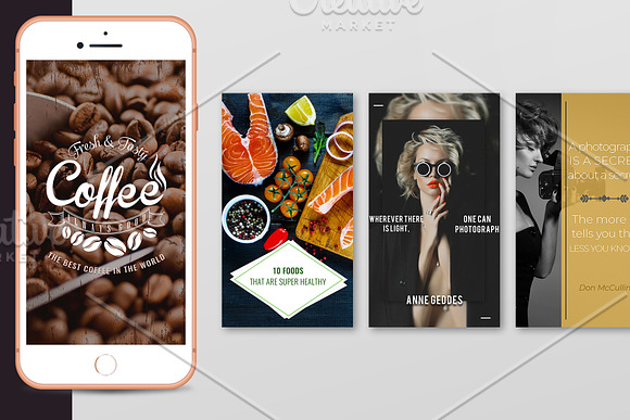 Clean Style Instagram Story Package in Instagram Templates - product preview 2