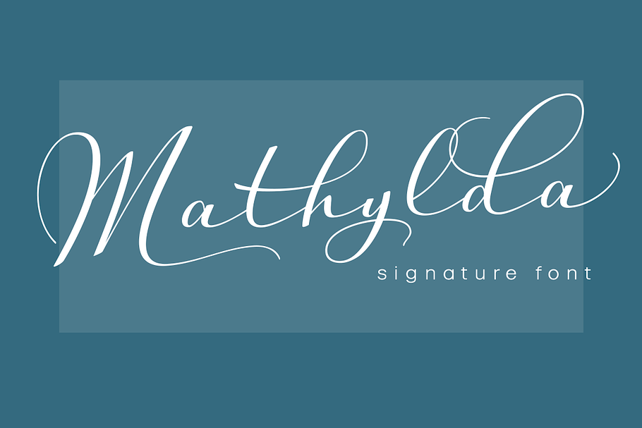 Mathylda Script