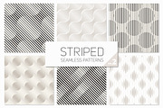 Striped Seamless Patterns Set 2
