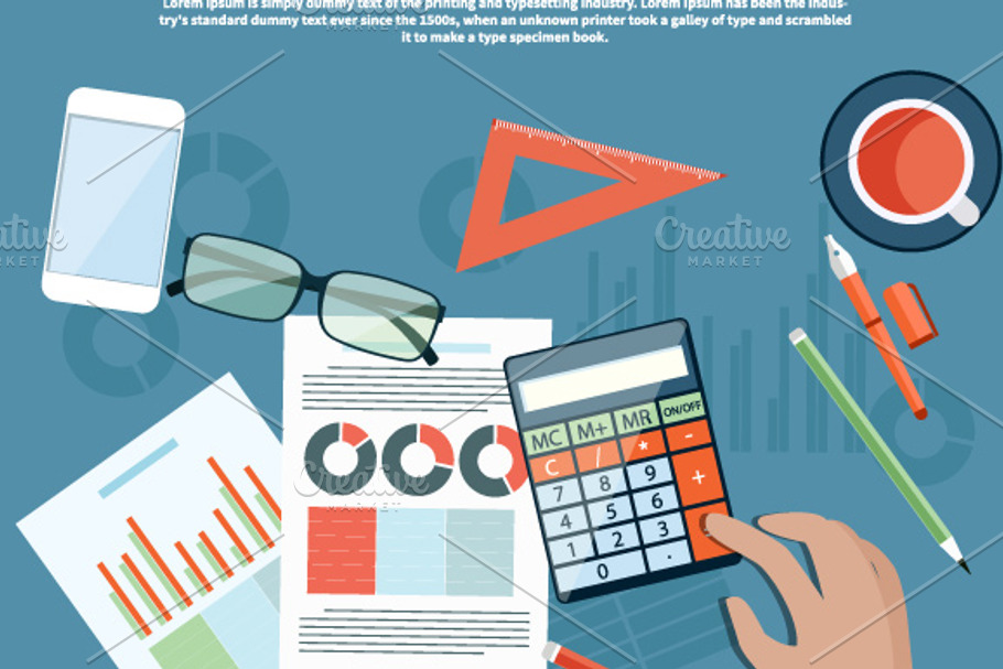 Corporate Finance Concept in Illustrations - product preview 8