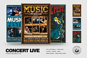 Concert Live Flyer Bundle V5