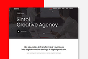 Sintol - Creative Agency Template