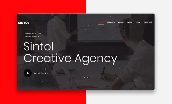 Sintol - Creative Agency Template in Bootstrap Themes - product preview 1