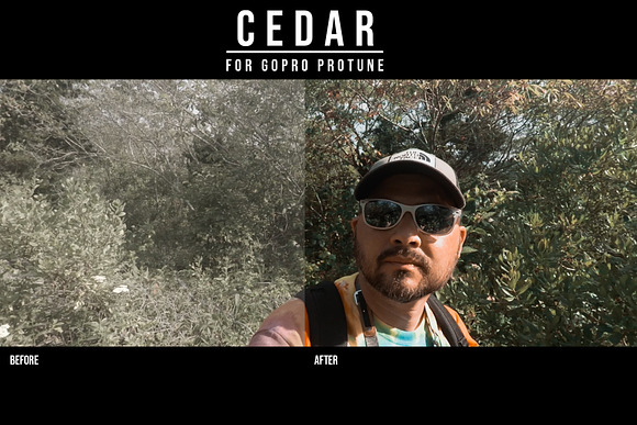 GoPro PROTUNE | CEDAR LUT PACK in Add-Ons - product preview 9