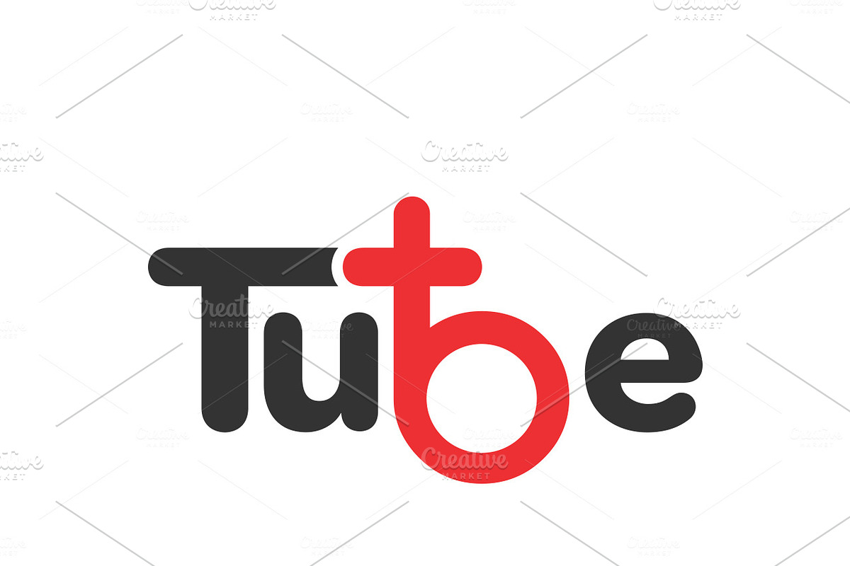 Tube Plus Logo in Web Elements - product preview 8