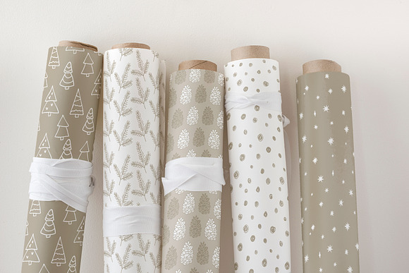 Elegant Christmas patterns in Patterns - product preview 4