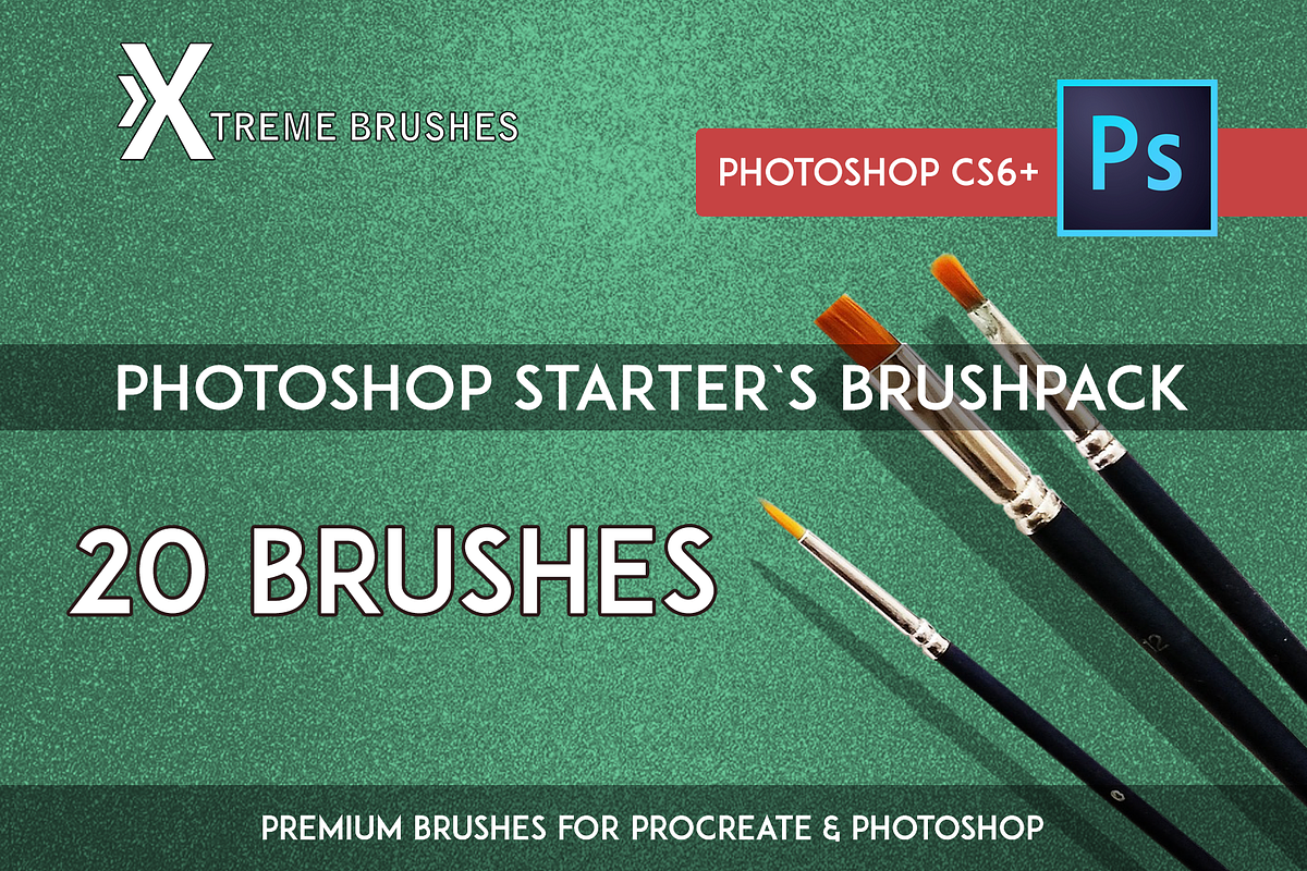 Photoshop Starters Brush Pack in Photoshop Brushes - product preview 8