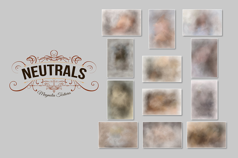 "Neutrals" Painted Backgrounds