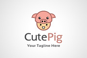 Cute Pig Logo Design / icon