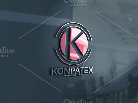  K Letter Logo in Logo Templates - product preview 2