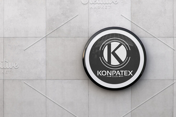  K Letter Logo in Logo Templates - product preview 3
