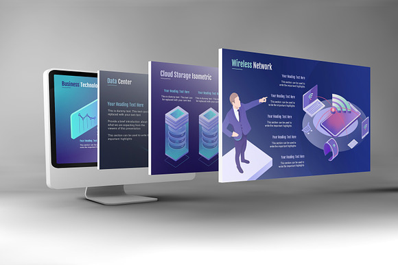 Smart Technology Keynote Template in Keynote Templates - product preview 2