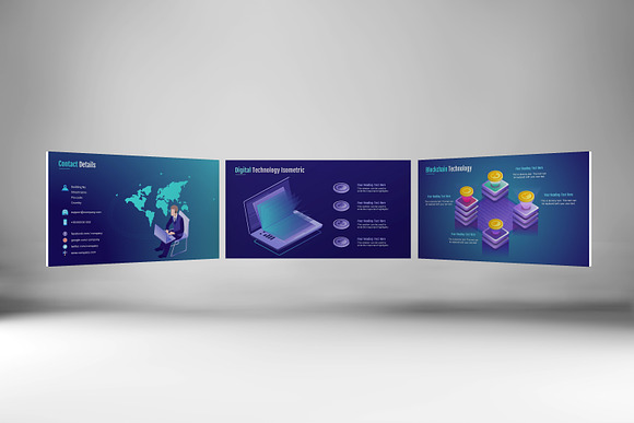 Smart Technology Keynote Template in Keynote Templates - product preview 5