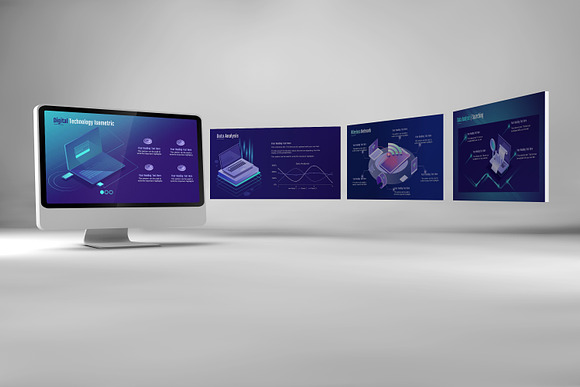 Smart Technology Keynote Template in Keynote Templates - product preview 6
