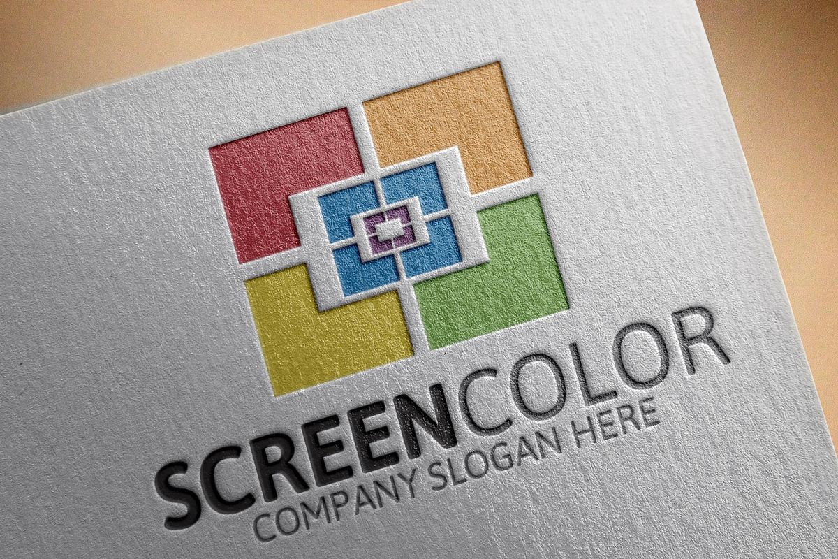 Screen Color in Logo Templates - product preview 8