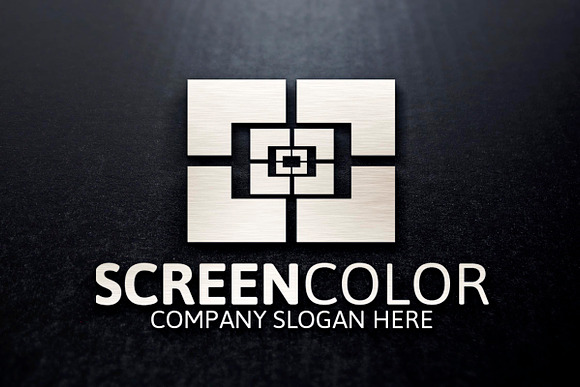 Screen Color in Logo Templates - product preview 1