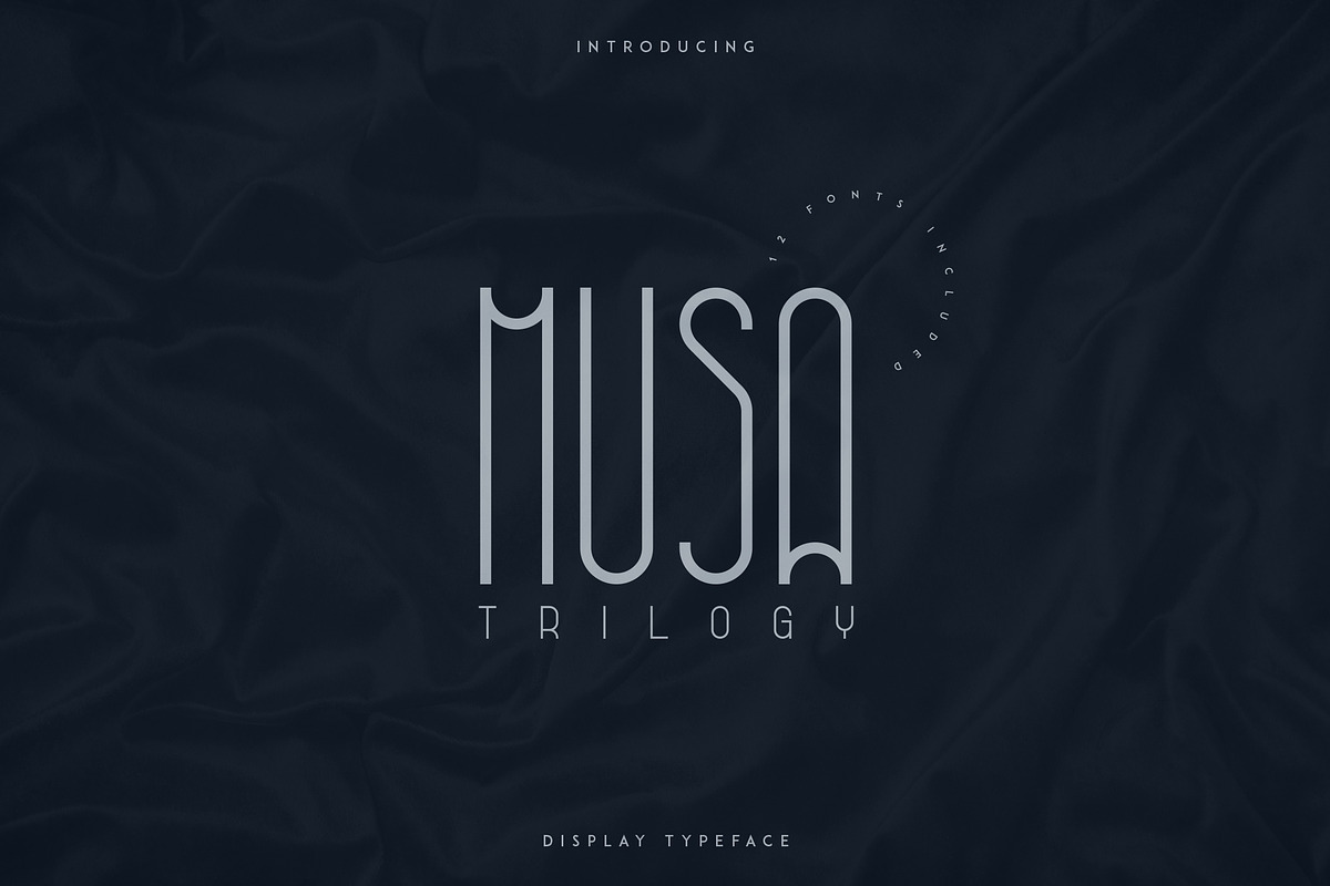 Musa Display Typeface - 12 fonts in Display Fonts - product preview 8