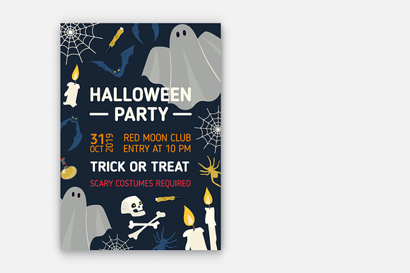 Halloween bundle, seamless, banners in Illustrations - product preview 12